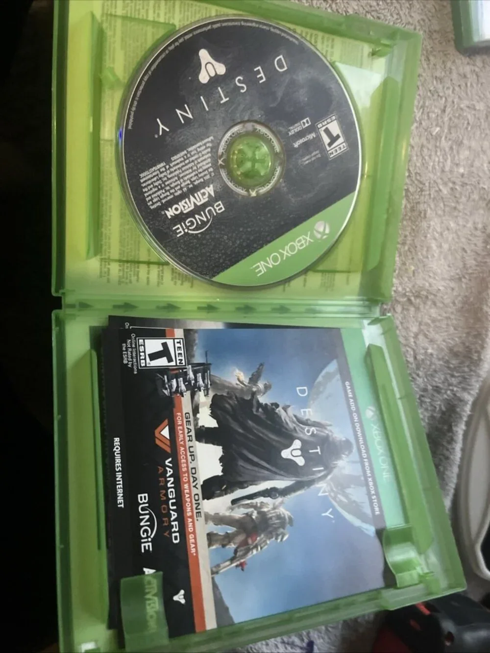 DESTINY Microsoft Xbox 1 One Video Game Complete Untested